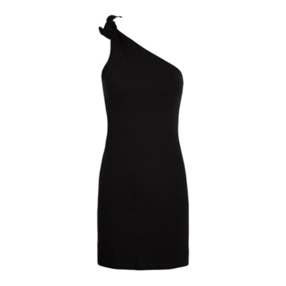THE RANGE Knot One-Shoulder Mini‎ Dress Size Small NWT